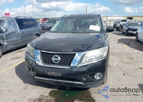 2014 Nissan Pathfinder Sl z USA, uszkodzony, nr VIN 5N1AR2MM6EC729317